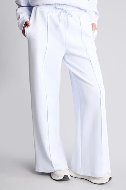 Barrel Fit Wide Leg Pockets Sports Sweatpants (3)