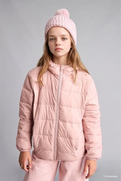 Waterproof Zippered Goose Feather Puffer Jacket (3)
