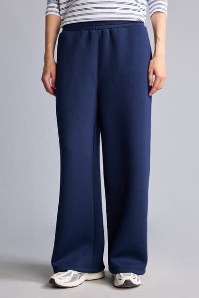 Relax Fit Basic Scuba Fabric Sweatpants (3)