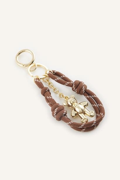 Woman Teddy Bear Keychain (4)