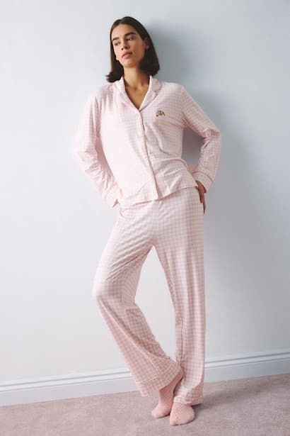 Regular Fit Striped Long Sleeve Pyjama Set