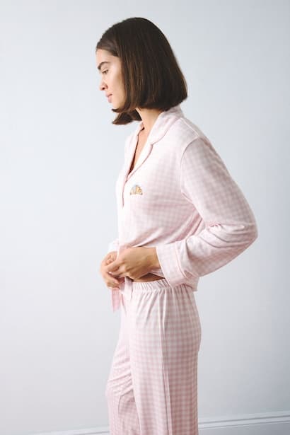 Regular Fit Striped Long Sleeve Pyjama Set (3)