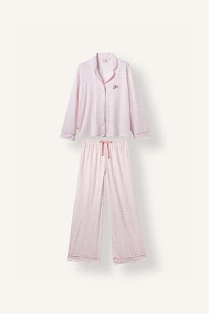 Regular Fit Striped Long Sleeve Pyjama Set (4)