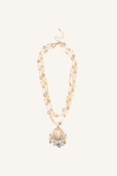 Woman Sea-Themed Necklace