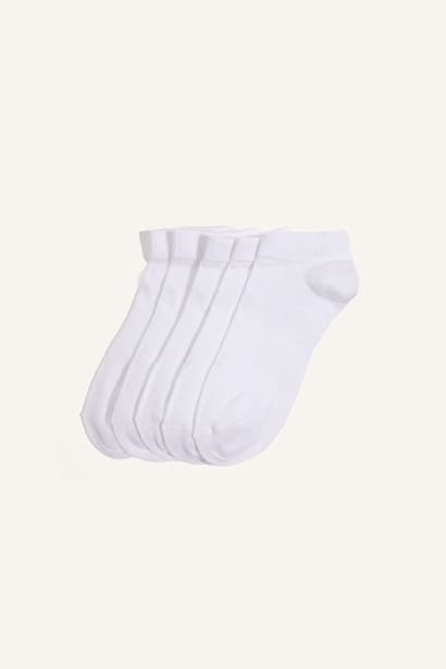 Man 5-Pack Seamless Cotton Short Socks