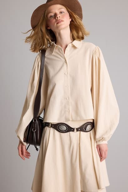 Manuka x Defacto Woman Faux Leather Belt