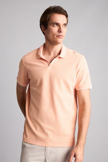 Regular Fit Short Sleeve Polo T-Shirt (3)