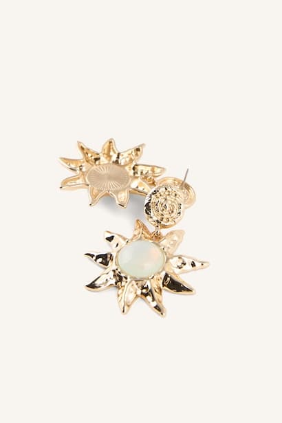 Woman Sun Figure Earrings (3)