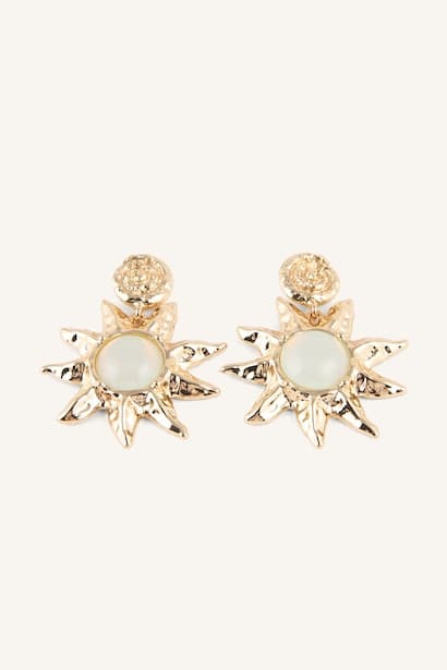 Woman Sun Figure Earrings (4)