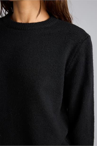 Regular Fit Basic Crew Neck Knit Pullover (٤)