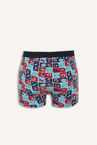 Regular Fit 3-Pack Printed Boxers Underwear (3)