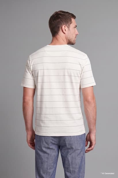 Regular Fit Short Sleeve T-Shirt (٤)