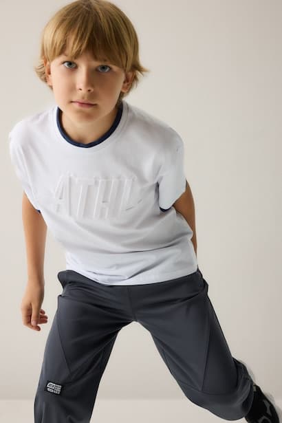 Oversize Fit Slogan Printed 100% Cotton Short Sleeve T-Shirt