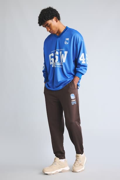 NBA Golden State Warriors Logo Standard Fit Joggers