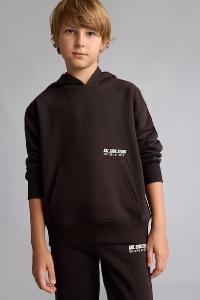 Boy Regular Fit Heavyweight Printed Hoodie (3)