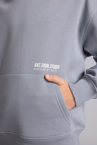 Boy Regular Fit Heavyweight Printed Hoodie (4)