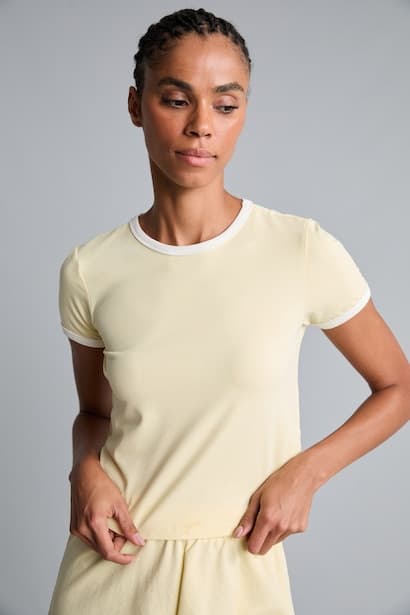 Slim Fit Short Sleeve T-Shirt (٣)