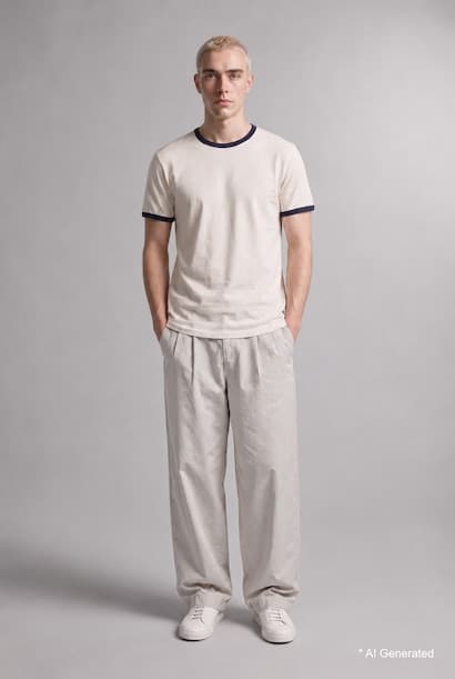 Balloon Fit Trousers