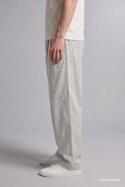 Balloon Fit Trousers (4)