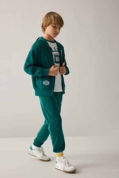 Boy Regular Fit Jogger Fit Sweatpants Trousers