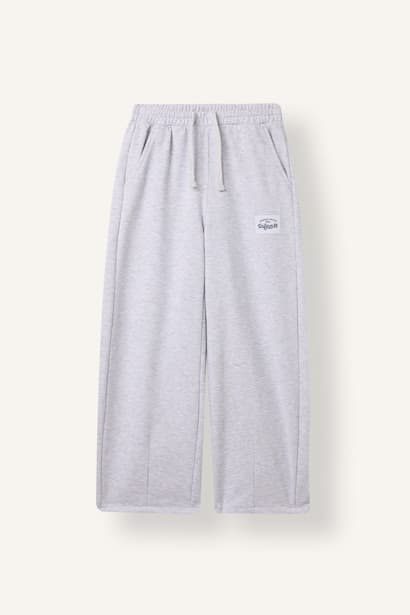 Boy Barrel Fit Grey Printed Trousers (٤)