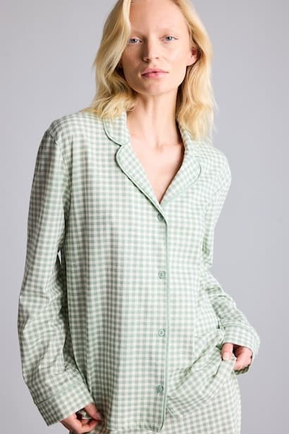 Regular Fit 2 Piece Pyjama Set Homewear Set (٣)