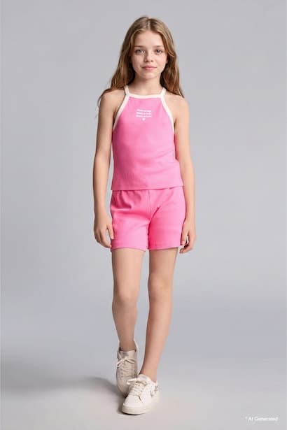Girl 2 piece Regular Fit Set