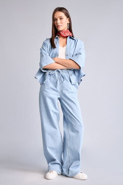 Wide Leg Trousers Jeans (3)