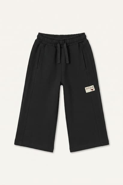 Baby Boy 100% Cotton Barrel Fit Label Detail Trousers (3)