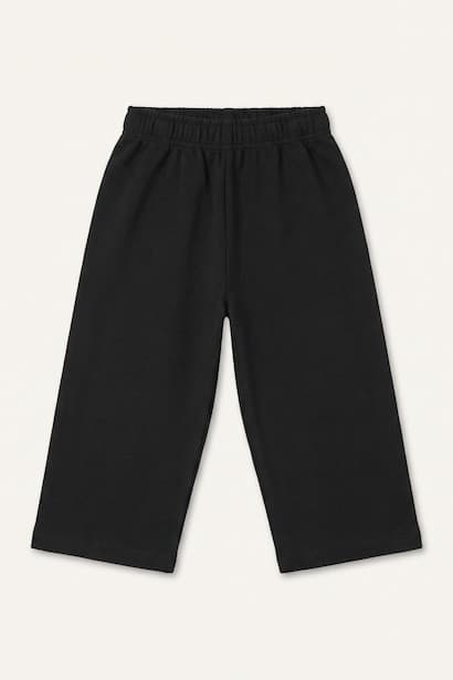 Baby Boy 100% Cotton Barrel Fit Label Detail Trousers (4)