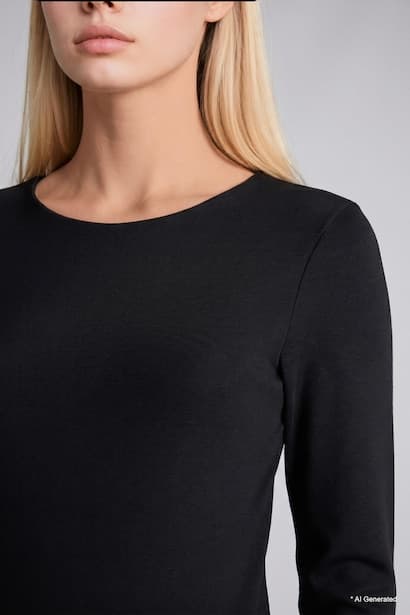Slim Fit modal Long Sleeve T-Shirt (4)