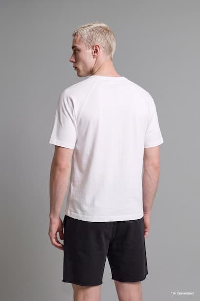 Boxy Fit Short Sleeve T-Shirt (٤)