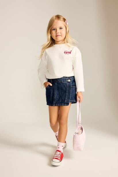 Baby Girl 100% Cotton Denim Shorts