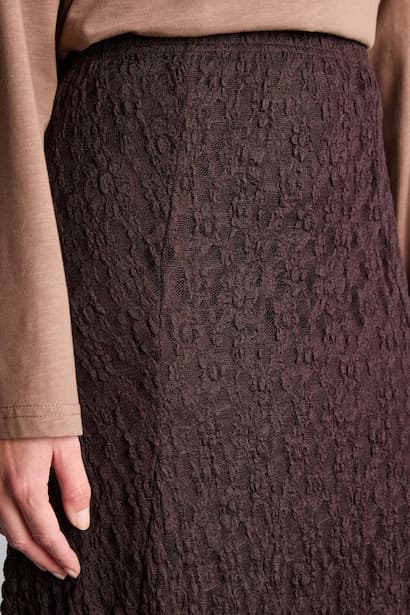 A-Line Lace Midi Skirt (٤)