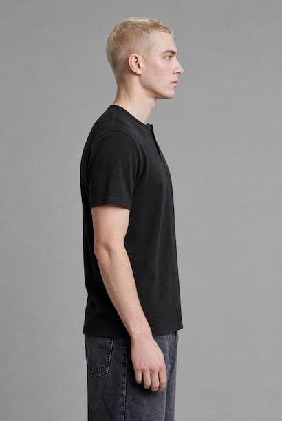 Slim Fit Short Sleeve T-Shirt (٣)