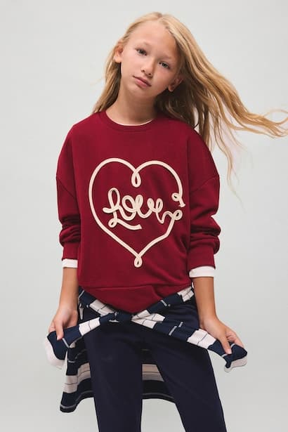 Girl Printed Sweatshirt Leggings 2 Piece Set (٣)