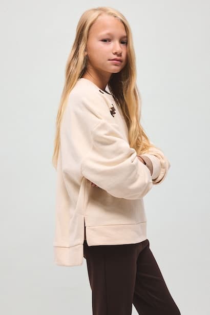 Girl Sweatshirt Trousers 2 Piece Set (٣)