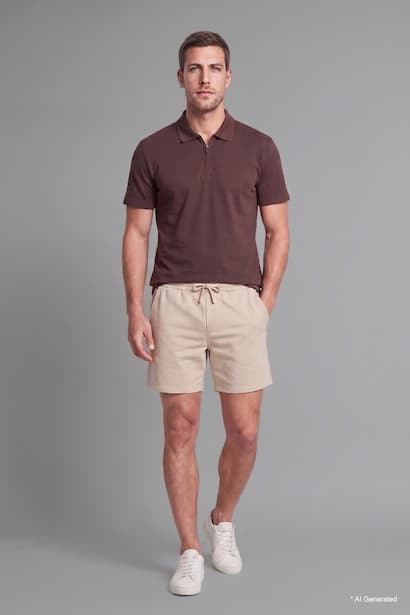 Regular Fit Regular Hem Shorts