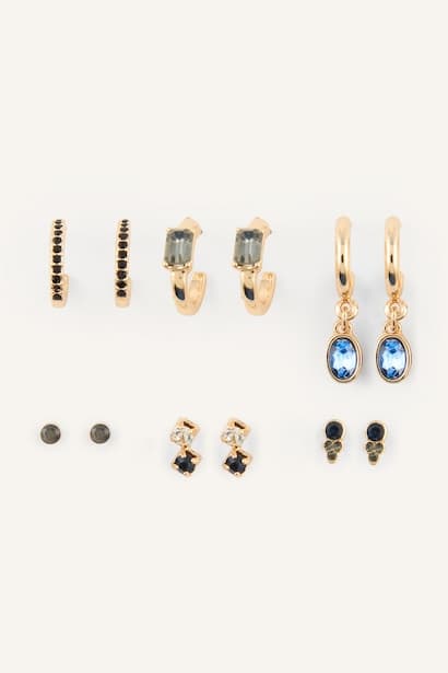 Woman 6 Piece Earring Set Jewellery