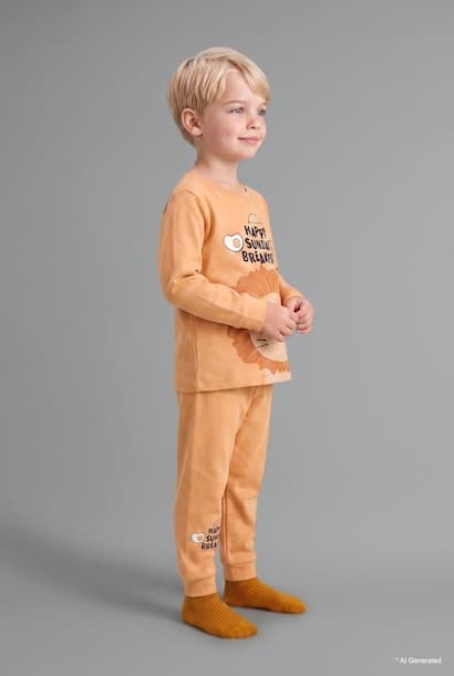 Baby Boy 100% Cotton 2 Piece Pyjama Set (3)