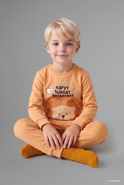 Baby Boy 100% Cotton 2 Piece Pyjama Set (4)