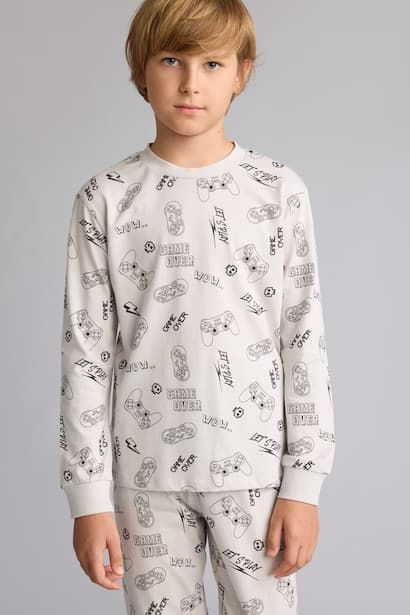 Boy 2 Piece Pyjama Set Homewear (٣)