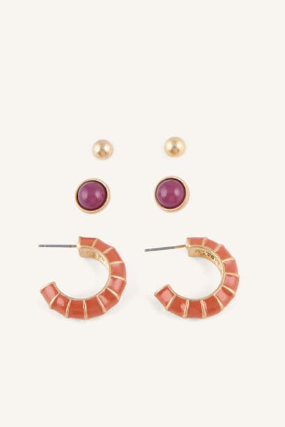 Woman Multicolored Ball Jewellery (3)