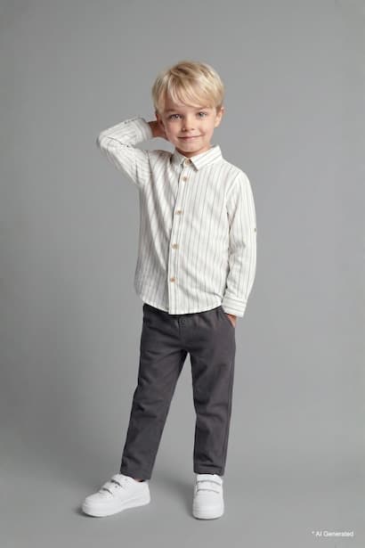 Baby Boy Cotton Regular Fit 2 Piece Set
