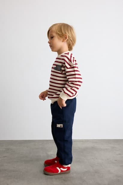 Baby Boy Top Sweatpants 2 Piece Set (٣)