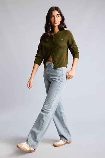 High Waist Trousers Jeans