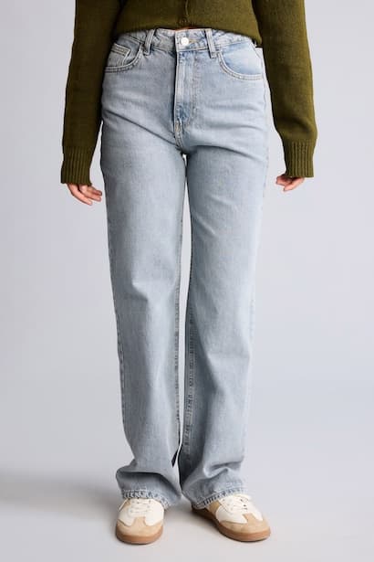High Waist Trousers Jeans (٣)