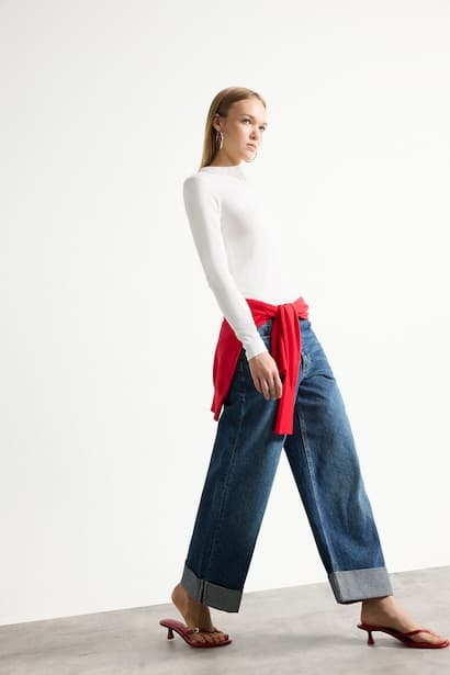 Baggy Fit Trousers Jeans