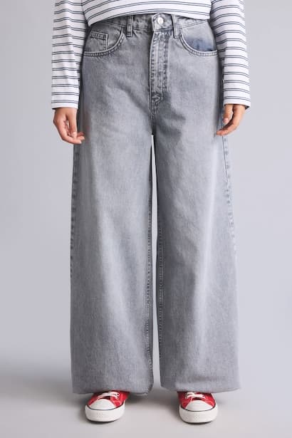 Wide Leg High Waist Trousers (4)
