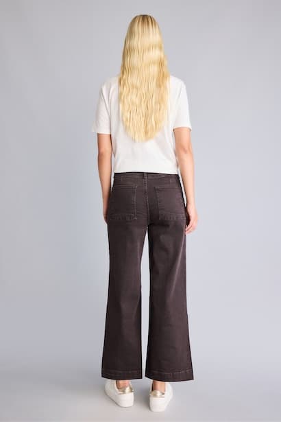 Culotte Fit Trousers Jeans (٤)